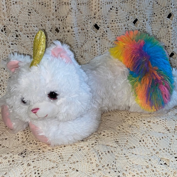 Kellytoy Caticorn Unicorn Cat Large 